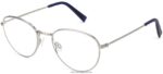 Warby Parker şahinler N8ZXX8215 antik gümüş gözlük