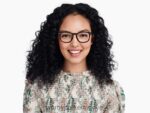 Warby Parker santiago N8ZXX845 jet siyah mat gözlük - Image 3