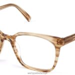 Warby Parker sarılmak N8ZXX8111 kestane kristali gözlük