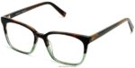 Warby Parker sarılmak N8ZXX8112 yeşil garnet soluyor gözlük