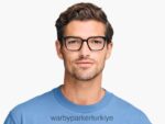 Warby Parker sarılmak N8ZXX8114 Jet Siyahı gözlük - Image 2