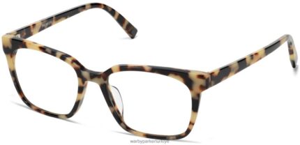 Warby Parker sarılmak N8ZXX8505 badem ezmesi kaplumbağa gözlük