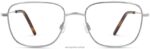 Warby Parker saul N8ZXX8392 cilalı gümüş gözlük - Image 4