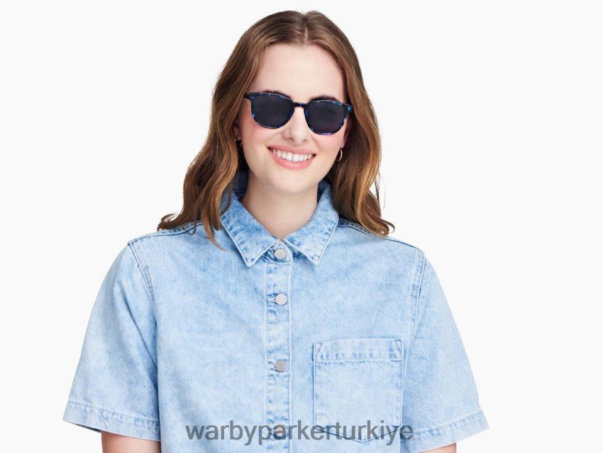 Warby Parker Sidney N8ZXX8808 Nehir yatağı kaplumbağası gözlük - Image 2