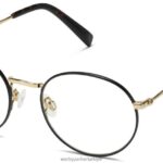 Warby Parker Simon N8ZXX8101 cilalı altın ile fırçalanmış mürekkep gözlük