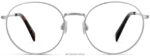 Warby Parker Simon N8ZXX898 antik gümüş gözlük - Image 4