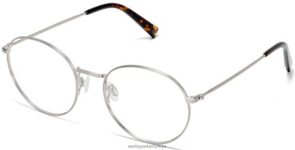 Warby Parker Simon N8ZXX898 antik gümüş gözlük