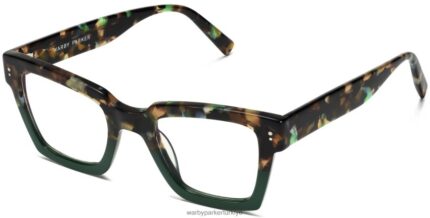 Warby Parker sonya N8ZXX8365 aventurin kaplumbağası soluyor gözlük