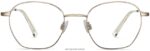 Warby Parker soyguncu N8ZXX8362 cilalı altın gözlük - Image 2