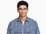 Warby Parker symonds N8ZXX8395 fırçalanmış donanma gözlük - Image 3