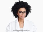 Warby Parker takip etmek N8ZXX8104 masmavi kristal gözlük - Image 3