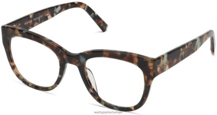 Warby Parker tatum N8ZXX8548 dumanlı inci kaplumbağa gözlük