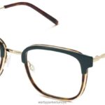 Warby Parker tiago N8ZXX892 riesling ile katmanlı keman yaprağı gözlük