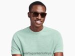 Warby Parker tobias N8ZXX8611 damarlı kaplumbağa mat gözlük - Image 3