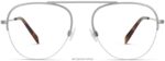 Warby Parker vargas N8ZXX854 antik gümüş gözlük - Image 4