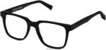 Warby Parker vekil N8ZXX871 Jet Siyahı gözlük