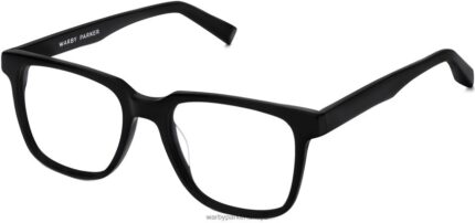 Warby Parker vekil N8ZXX871 Jet Siyahı gözlük