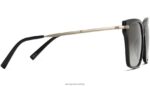 Warby Parker vela N8ZXX8858 cilalı altın ile jet siyahı gözlük - Image 5