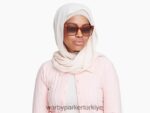 Warby Parker vela N8ZXX8890 cilalı altın ile pişmiş toprak gözlük - Image 2