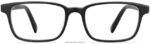 Warby Parker vinç N8ZXX8515 siyah mat tutulma gözlük - Image 4