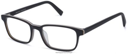 Warby Parker vinç N8ZXX8515 siyah mat tutulma gözlük