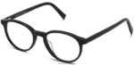 Warby Parker watt N8ZXX8247 Jet Siyahı gözlük