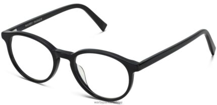 Warby Parker watt N8ZXX8247 Jet Siyahı gözlük