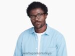Warby Parker Wilkie N8ZXX8509 doğu mavi kuşu soluyor gözlük - Image 2