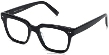 Warby Parker Winston N8ZXX847 Jet Siyahı gözlük