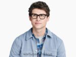 Warby Parker Winston N8ZXX848 siyah meşe kaplumbağası gözlük - Image 3