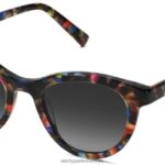 Warby Parker yağmur N8ZXX8870 konfeti kaplumbağa gözlük