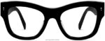 Warby Parker yamini N8ZXX8449 Jet Siyahı gözlük - Image 4