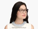 Warby Parker yardley N8ZXX8306 mavi mermer kaplumbağa gözlük - Image 2
