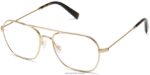 Warby Parker abe N8ZXX859 cilalı altın gözlük