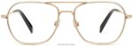 Warby Parker abe N8ZXX859 cilalı altın gözlük - Image 4