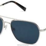 Warby Parker abe N8ZXX8601 cilalı gümüş gözlük