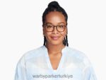 Warby Parker Abner N8ZXX8276 damarlı kaplumbağa gözlük - Image 3