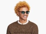 Warby Parker adil faks N8ZXX8794 cilalı altın ile konyak kaplumbağası gözlük - Image 2