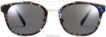 Warby Parker adil faks N8ZXX8795 cilalı gümüş ile tanzanit kaplumbağası gözlük - Image 4