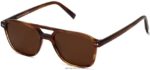 Warby Parker ağzına kadar dolu N8ZXX8590 siyah ceviz gözlük