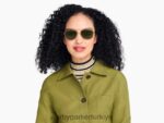 Warby Parker aiko N8ZXX8661 riesling ile tüy yosunu gözlük - Image 3