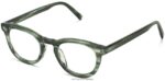Warby Parker ainsley N8ZXX8546 çizgili selvi gözlük
