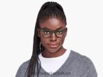 Warby Parker ainsley N8ZXX8546 çizgili selvi gözlük - Image 3