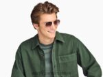 Warby Parker akıncı N8ZXX8670 cilalı altın gözlük - Image 2