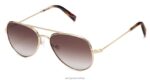 Warby Parker akıncı N8ZXX8670 cilalı altın gözlük