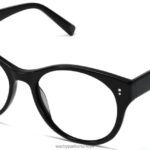 Warby Parker Annika N8ZXX8319 Jet Siyahı gözlük