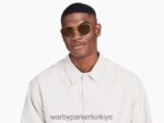 Warby Parker aram N8ZXX8665 cilalı altın gözlük - Image 2