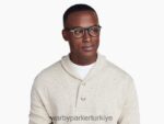 Warby Parker arti N8ZXX8248 cilalı altın ile poblano gözlük - Image 2