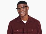 Warby Parker bard N8ZXX825 cilalı altın ile jet siyahı gözlük - Image 2