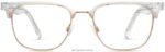 Warby Parker bard N8ZXX826 cilalı altın ile kristal gözlük - Image 4